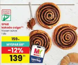 Spar SPAR kakaós csiga ajánlat