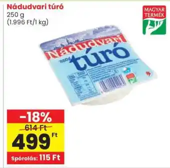 Spar Nádudvari túró ajánlat