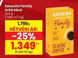 Spar Eduscho Family őrölt kávé ajánlat