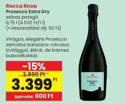 Spar Rocca Rosa Prosecco Extra Dry ajánlat
