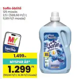 Spar SOFIN ÖBLÍTŐ ajánlat