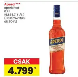 Spar Aperol ajánlat