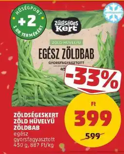 PENNY Zöldségeskert Zöld Hüvelyű Zöldbab ajánlat