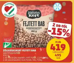 PENNY ZÖLDÉGESKERT FEJETT BAB ajánlat
