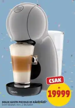 PENNY DOLCE GUSTO PICCOLO XS KÁVÉFŐZŐ ajánlat