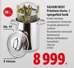 Lidl SILVERCREST Prémium tészta- / spárgafőző fazék ajánlat