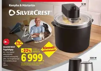 SILVERCREST Fagyigép
