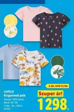 Lidl LUPILU ajánlat