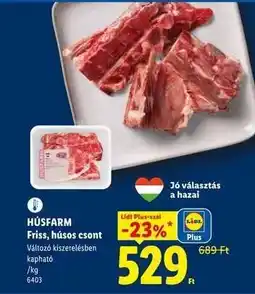 Lidl HÚSFARM ajánlat