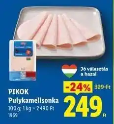 Lidl Pikok Pulykamellsonka ajánlat