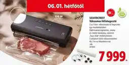 Lidl Silvercrest Vákuumos fóliahegesztő ajánlat