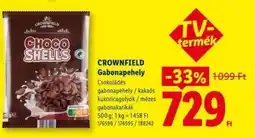 Lidl CROWNFIELD Gabonapehely ajánlat