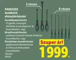 Lidl PARKSIDE Autóbelső eltávolító készlet ajánlat