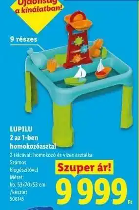 Lidl LUPILU ajánlat