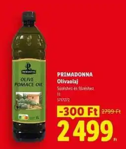 Lidl PRIMADONNA Olívaolaj ajánlat