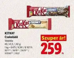 Lidl KITKAT ajánlat