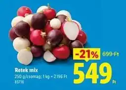 Lidl Retek mix ajánlat