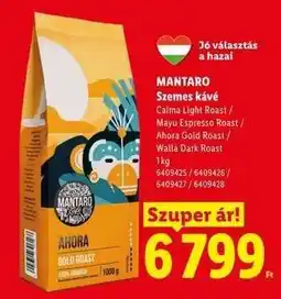 Lidl MANTARO ajánlat