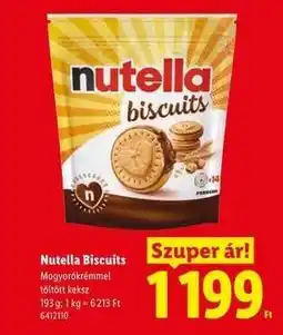 Lidl NUTELLA Biscuits ajánlat