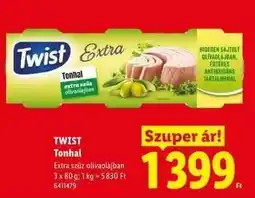 Lidl Twist Tonhal ajánlat