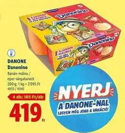 Lidl DANONE Danonino ajánlat