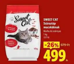 Lidl SWEET CAT Száraztáp macskáknak ajánlat