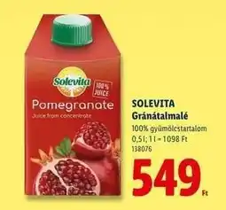 Lidl Solevita Gránátalmalé ajánlat
