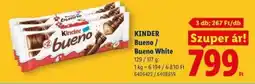 Lidl KINDER Bueno / Bueno White ajánlat