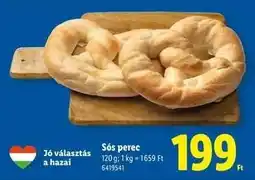 Lidl Sós perec ajánlat