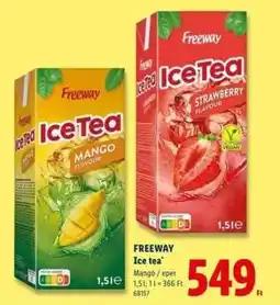 Lidl Freeway Ice Tea ajánlat