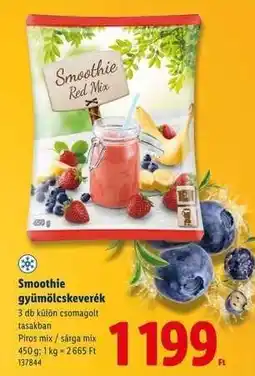 Lidl Smoothie gyümölcskeverék ajánlat
