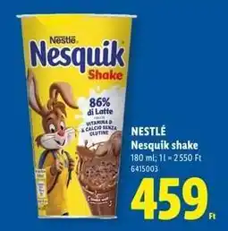 Lidl NESTLÉ Nesquik Shake ajánlat