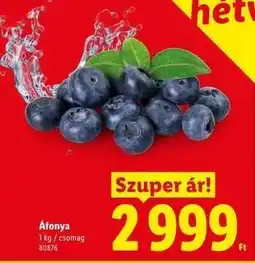 Lidl Áfonya ajánlat