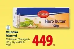 Lidl MILBONA Fűszervaj ajánlat
