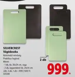 Lidl SILVERCREST Vágódeszka ajánlat
