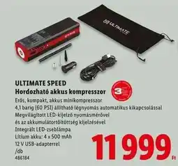 Lidl ULTIMATE SPEED ajánlat
