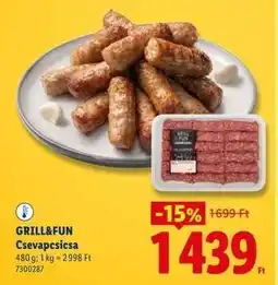 Lidl GRILL&FUN ajánlat