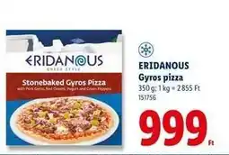 Lidl ERIDANOUS Gyros pizza ajánlat