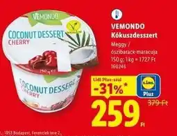 Lidl VEMONDO Kókuszdesszert ajánlat