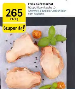 Tesco Friss csirkefarhát ajánlat