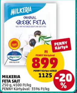 PENNY Milkeria feta sajt ajánlat