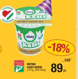 PENNY Sissy retro kefir ajánlat