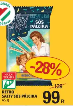 PENNY Salty Retro sós pálcika ajánlat