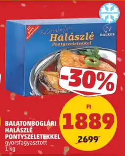 PENNY Halker Balatonboglári halászlé pontyszeletekkel ajánlat