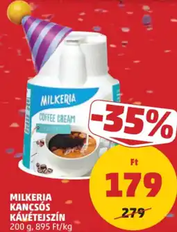 PENNY Milkeria kancsós kávétejszín ajánlat