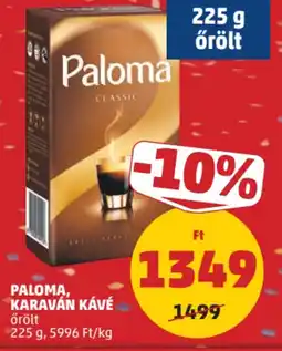PENNY Paloma, Karaván kávé ajánlat