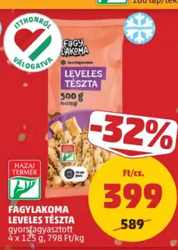 PENNY Fagylakoma leveles tészta ajánlat