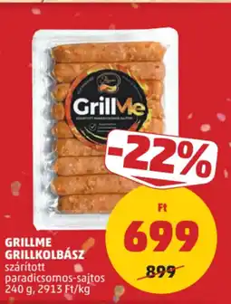 PENNY GrillMe Grillkolbász ajánlat
