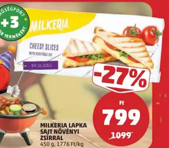 PENNY Milkeria lapka sajt növényi zsírral ajánlat