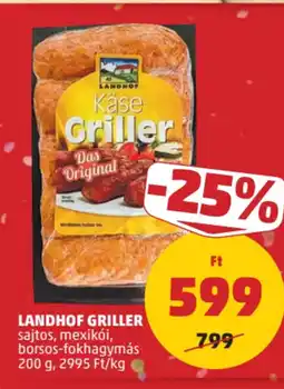 PENNY Landhof griller ajánlat